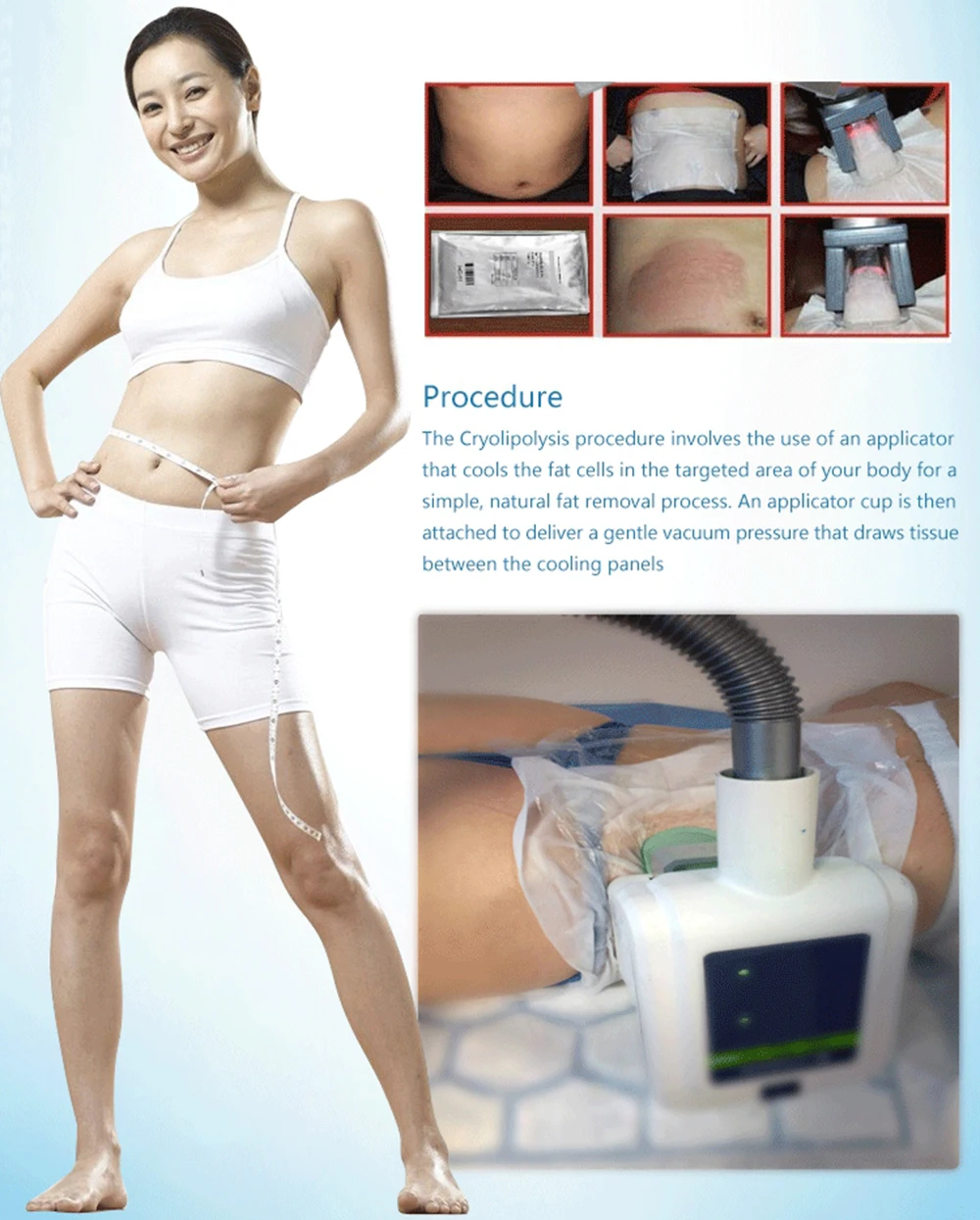 Антифриз-мембрана 20 шт. для аппарата замораживания жира похудения липосакция