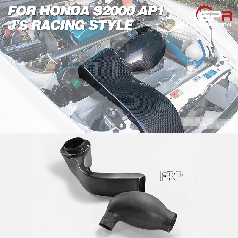 FRP Впускной воздуховод для Honda S2000 AP1 JS Racing glass Fiber Air Tunnel& Air Box Vent Body Kit тюнинг отделка для S2000 Racing