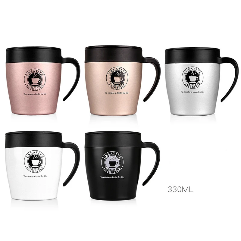 Модный Вакуумный Кофе-кружка с латте Раздвижной Тип герметичный чехол