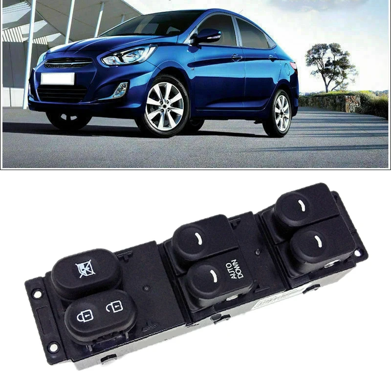 

Главная кнопка включения окна автомобиля для Hyundai Accent Solaris 2011-2017 93570-1R111
