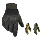 Военные боевые армированные перчатки с твердыми костяшками, спортивные перчатки с пальцами для сенсорного экрана, мужские походные велосипедные Нескользящие перчатки