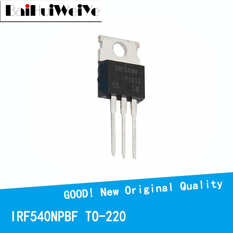 10 шт./лот IRF540NPBF IRF540N IRF540 33 в/100A TO-220 Новый и оригинальный чип IC MOSFET MOSFT TO220