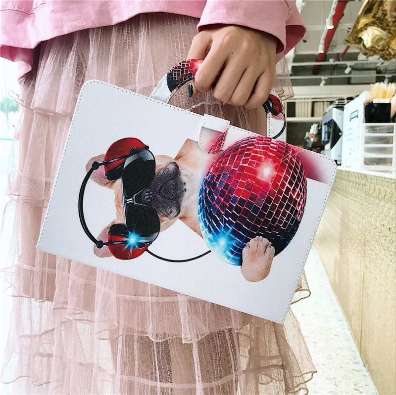 

Cover Coque For MediaPad T5 Case Cartoon Leather Fundas Case For Huawei MediaPad T5 10 AGS2-W09/L09/L03 10.1 inch Covers Cases