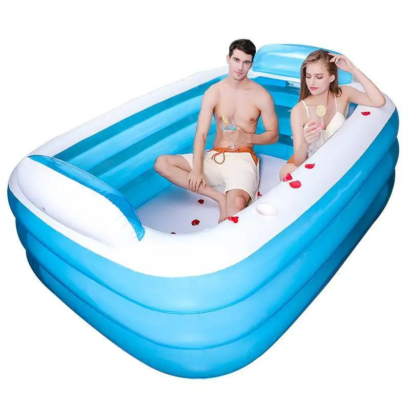 

Domestic Inflatable Bathtub Can Be Folded To Thicken Adult Body Bath Tub Insulation Bath Artifact Bath Bag