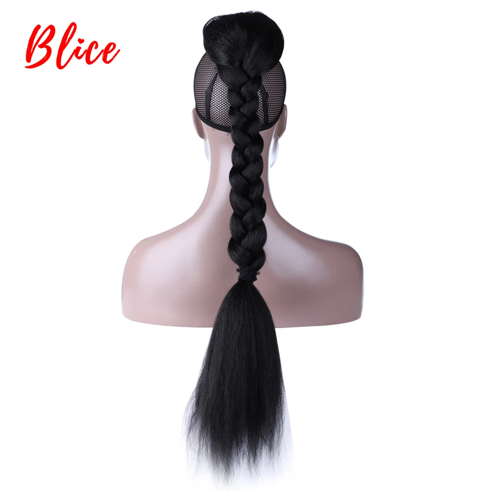 Blice 30 &quotкурчавые прямые волосы с двумя пластиковыми гребнями кулиска конский