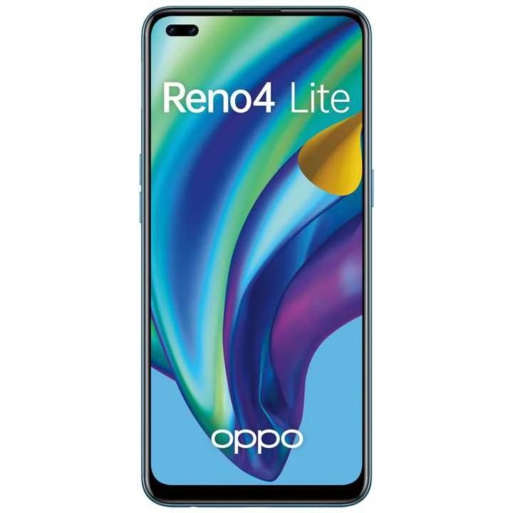 Smartphone Oppo Reno 4 Lite 128GB 8GB Blue 3G 4G 6.43 &quot1080x2400 and10 802.11 a/b/g/n/ac NFC GPS | Mobile Phones