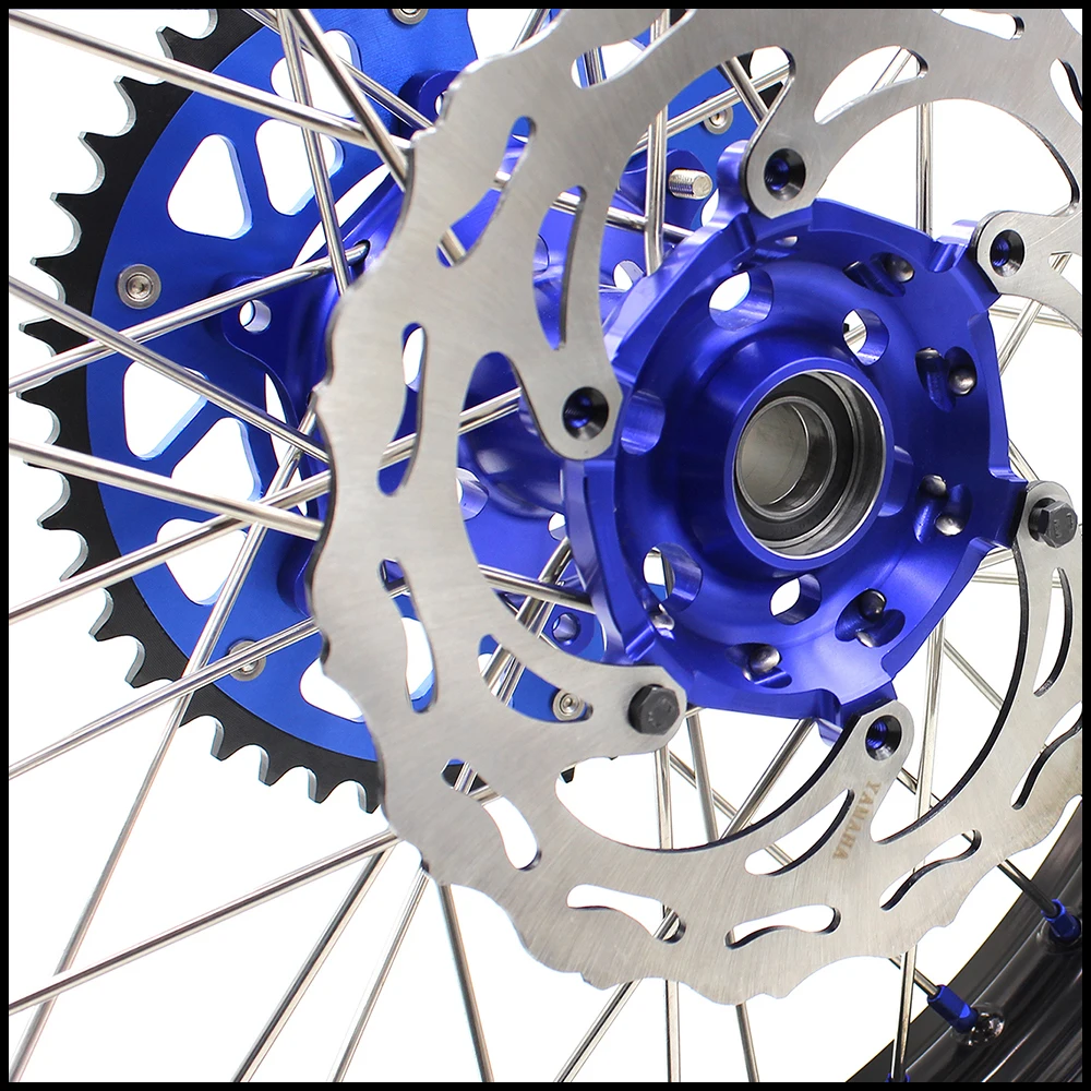 Комплект колес для мотоцикла YAMAHA YZ125/21/18 250-1999 YZ250F 2021-2001 YZ450F 2015-2003 синие соски 2015 |