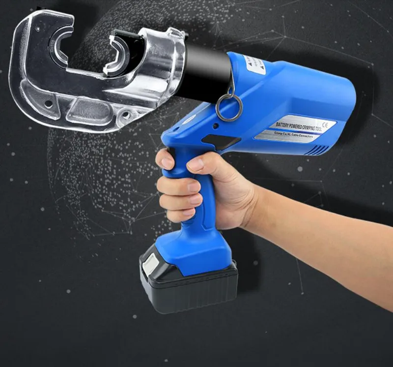 

HL-300 Rechargeable hydraulic pliers/Electric hydraulic Crimping Tools/Battery Powered wire crimpers 10-300mm2