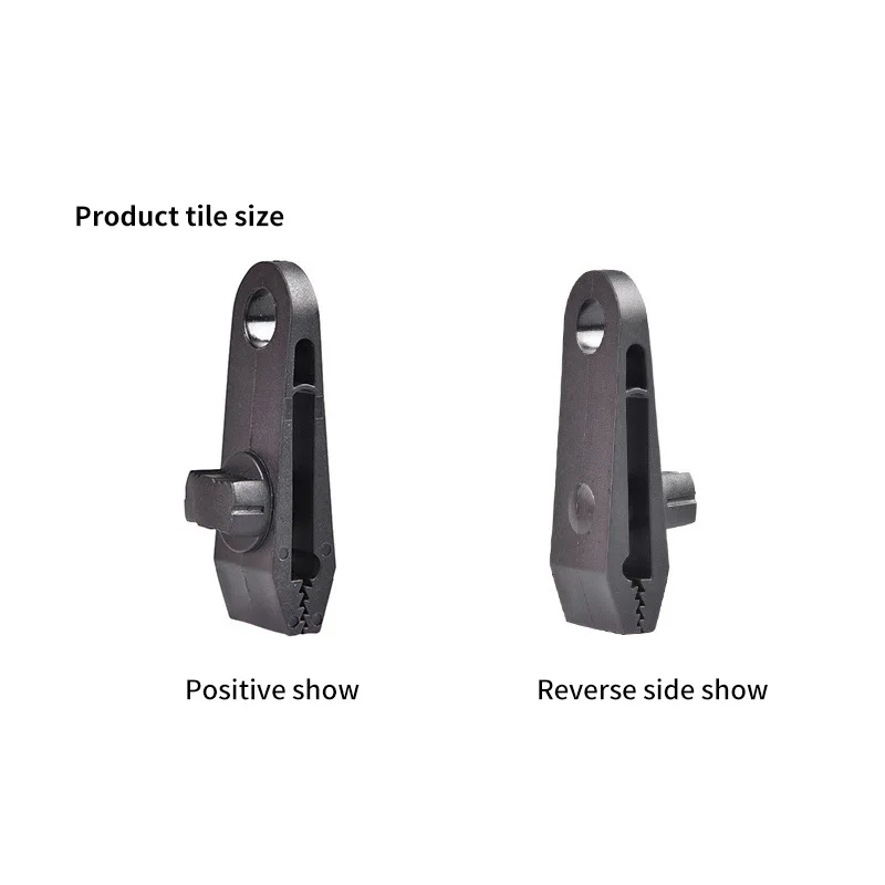 4 шт. зажимы для кемпинга брезент сверхпрочный ветрозащитный зажим тента палатки