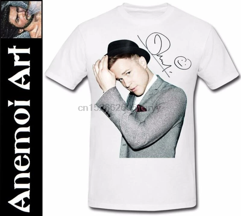 T476 подписанный Olly Murs футболка автограф товар| |