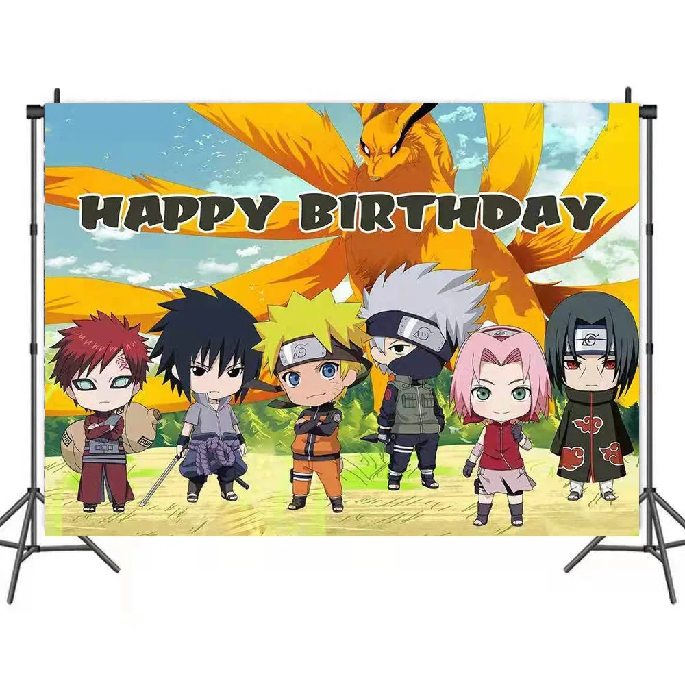Тема Наруто фоны для фотографов День рождения Дети мальчик вечевечерние НКА