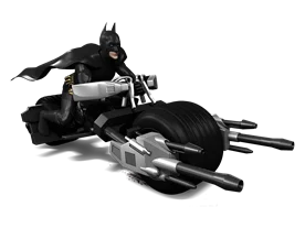 

2014 genuine hot wheels hot car bat-pod batman motorcycle 64/250
