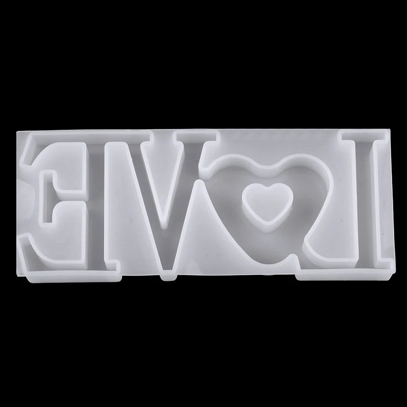 Силиконовая форма для литья под давлением с надписью сделай сам украшения из