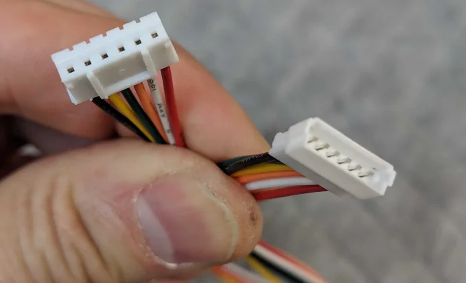 Провода датчика соединительный кабель 6 контактов для электрического