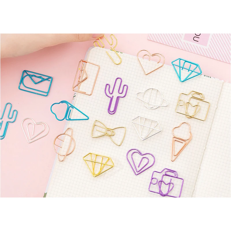 10 упаковок/партия металлические зажимы для бумаги|Скребки| |