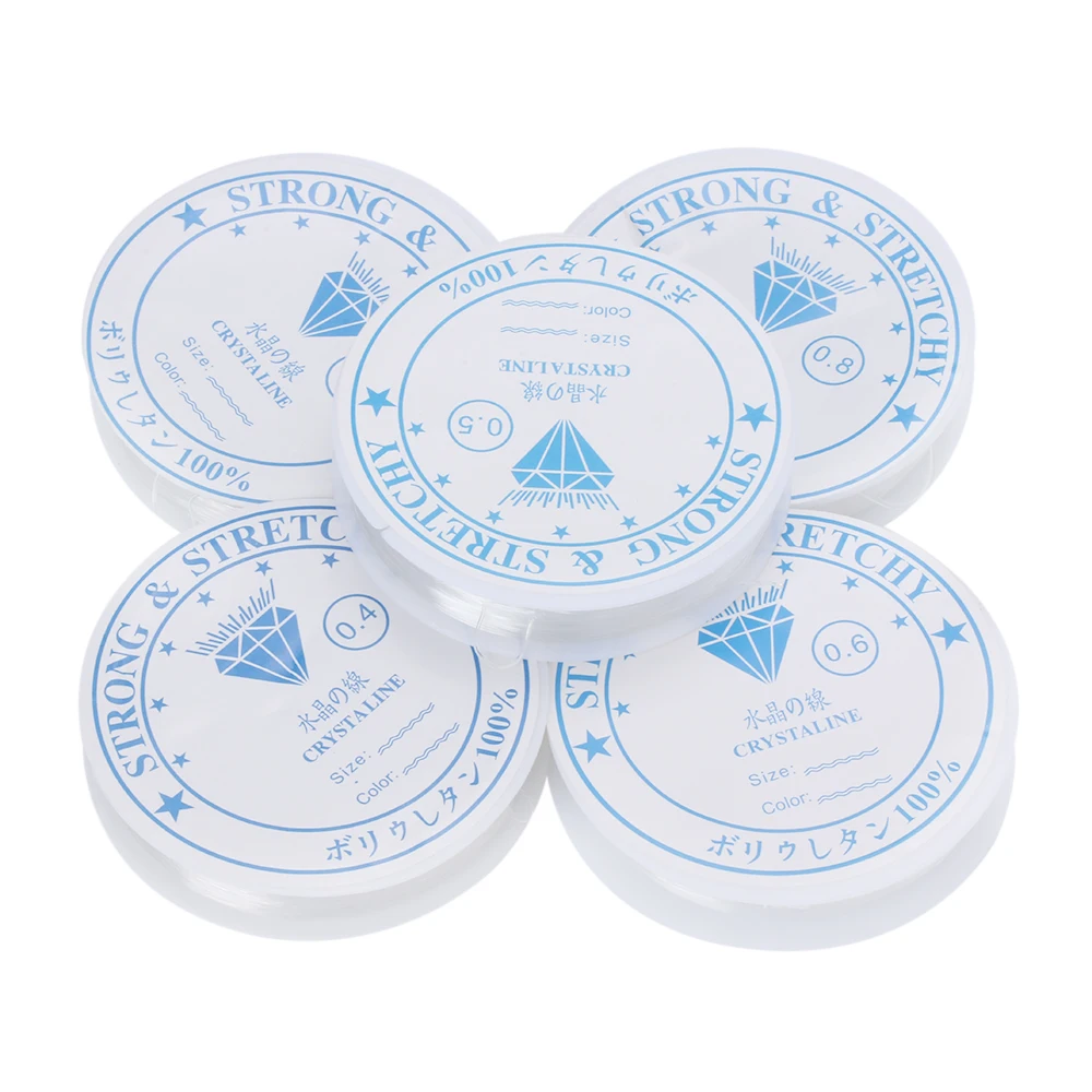 1 шт. Хрустальный эластичный шнур для бусин|Нитки пряжи| |