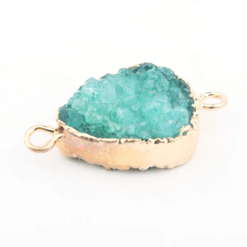 Природный камень кварц неправильной формы Подвески Кристалл кластер