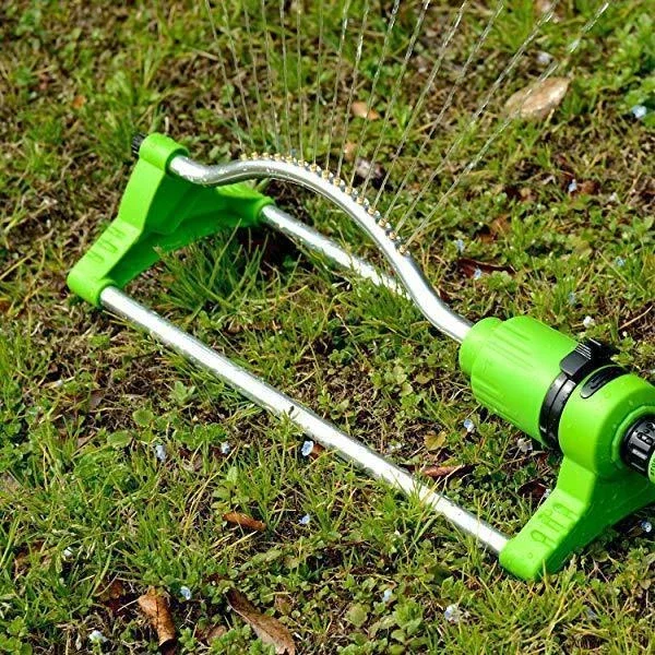 

Automatic Sway Garden Sprinklers Adjustable Alloy Watering Sprinkler Garden Sprayer Oscillating Oscillator Lawn Irrigation