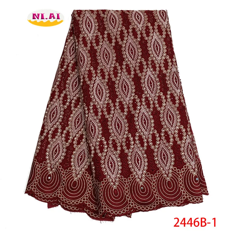 Высокое качество швейцарская вуаль кружева в Швейцарии сухое кружево ткани