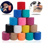 12 шт., тату-бандаж, самоклеящийся эластичный бандаж, спортивная лента, одноразовая ручка с трубкой, аксессуары для подтяжки татуировок