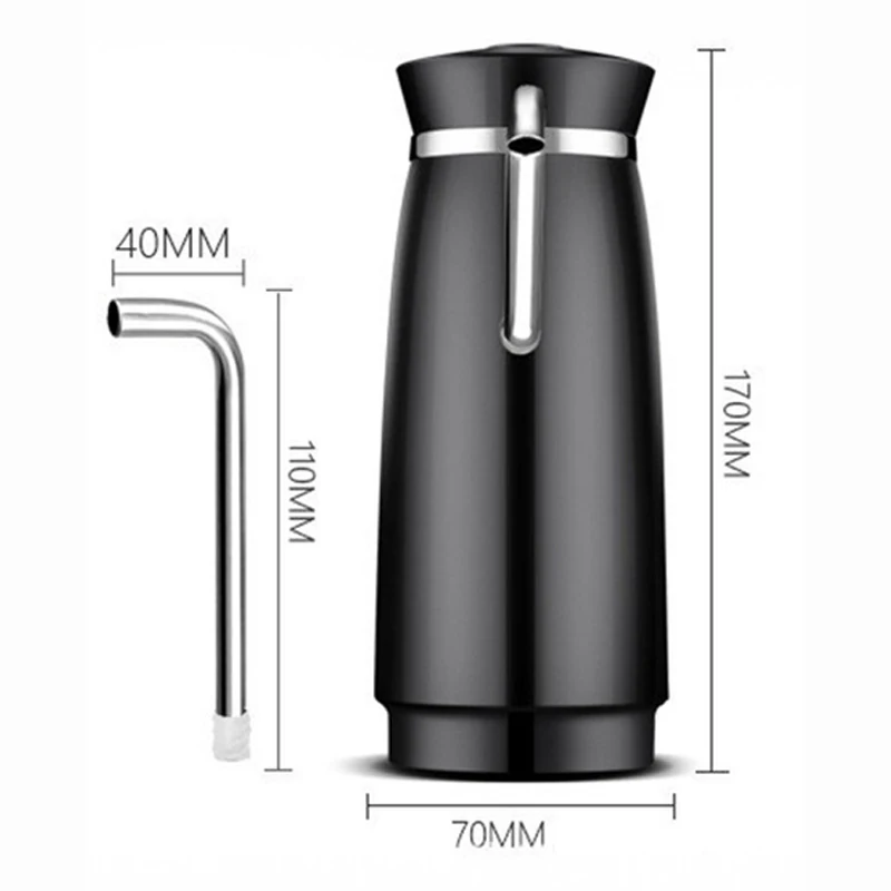 Электрический водяной насос дозатор USB перезаряжаемая переносная Питьевая