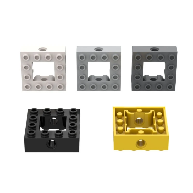 

Одиночная распродажа, строительные блоки, технический кирпич, 4x4, блоки с открытым центром, коллекционные модульные игрушки GBC для техническ...