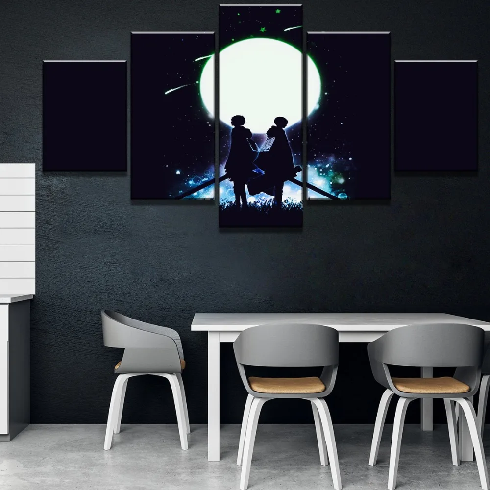 5 шт. HD печати для косплея по аниме атака на Титанов (аниме Современная