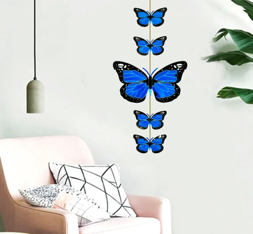 

Butterfly Crystal Epoxy Resin Mold DIY Butterfly Wall Decoration Butterfly Coaster Key Pendant Silicone Mold