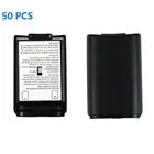 50 шт. для Xbox 360 Батарея упаковку в виде ракушки Щит чехол для Xbox 360 Беспроводной Контроллер БесплатнаяПрямая доставка