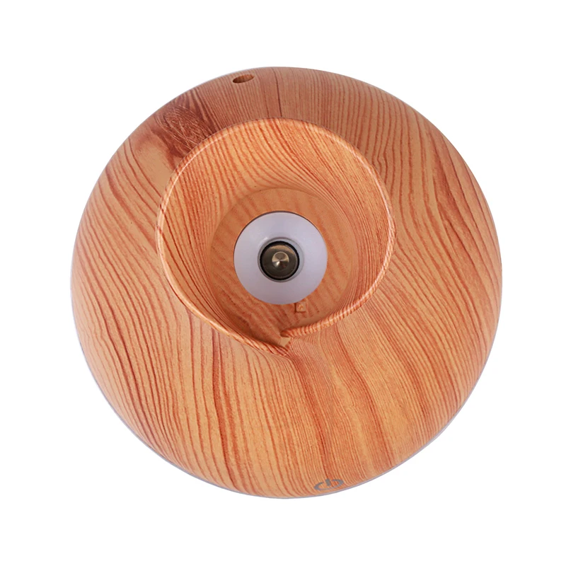 

USB Wood Vintage Vase Air Humidifier Ultrasonic Aroma Essential Oil Aromatherapy Diffuser 7 Color LED Light Mist Maker Home