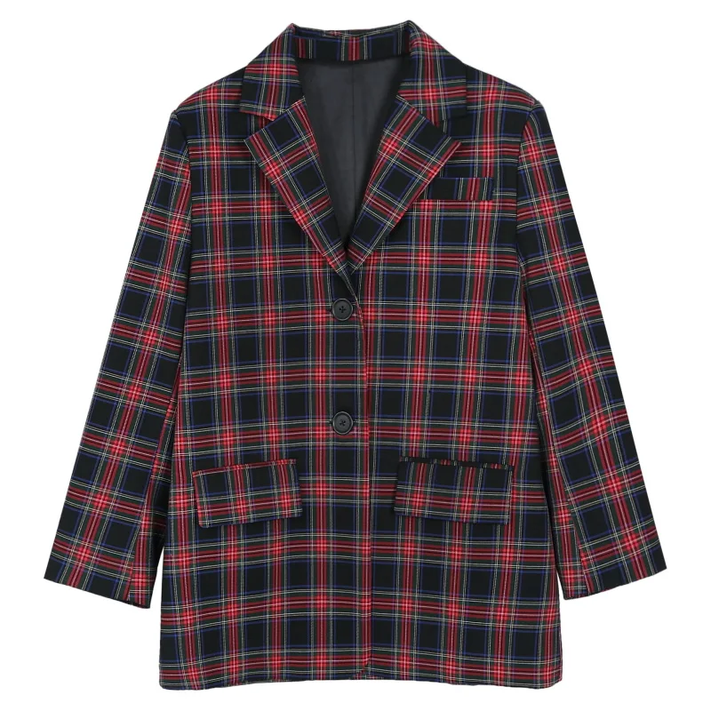 Модные куртки с блестками для осени 2020 женские блейзеры в клетку|Женские пиджаки|