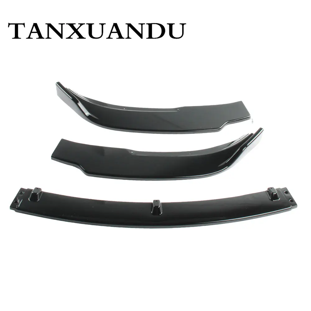 Идеально подходит для модели Тесла 3 2017-2020 передний бампер спойлер разветвитель