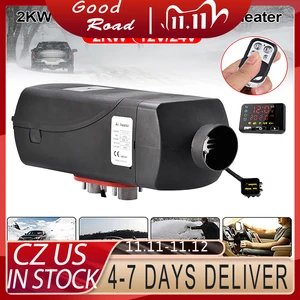 Автомобильный дизельный Воздушный стояночный обогреватель, 12 В24 В, 2 кВт, компактный Воздушный стояночный обогреватель, универсальный для автодома, трейлера, стояночный обогреватель
