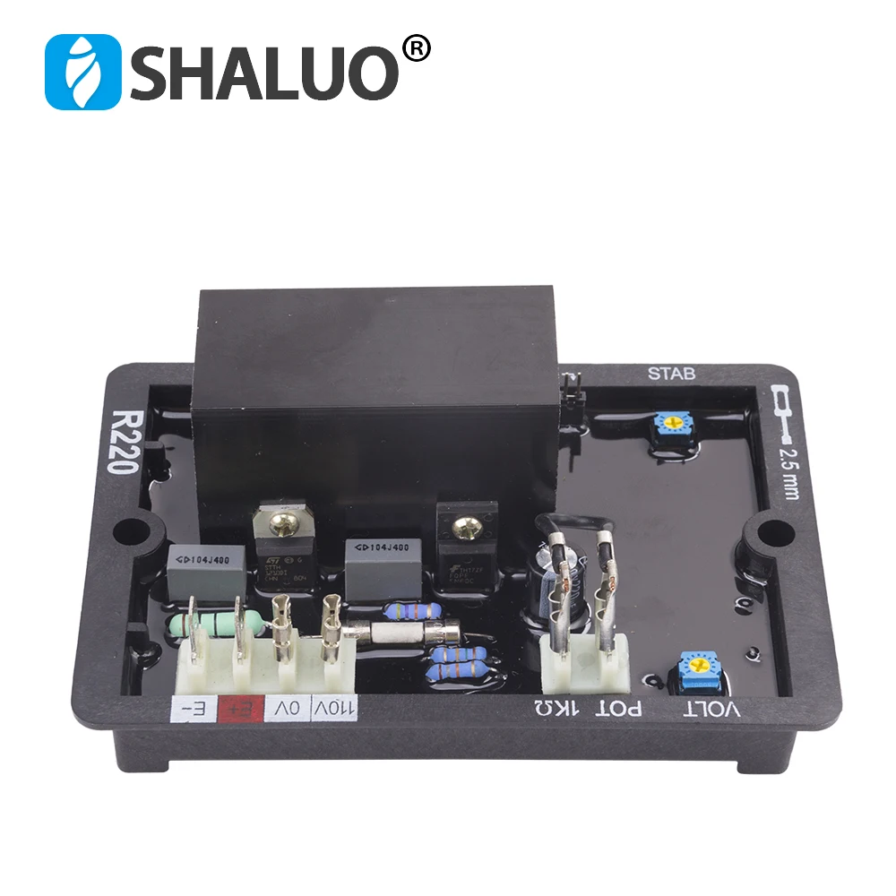 Автоматический регулятор напряжения AVR R220 100 кВт переменного тока Leroysomer модуль