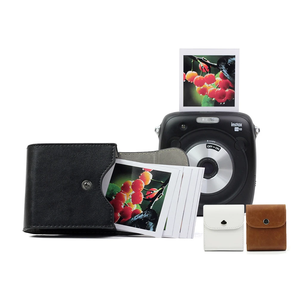 Квадратная пленка CAIUL для Fujifilm Instax Square SQ1 SQ20 SQ6 SQ10 фотопленка из искусственной кожи