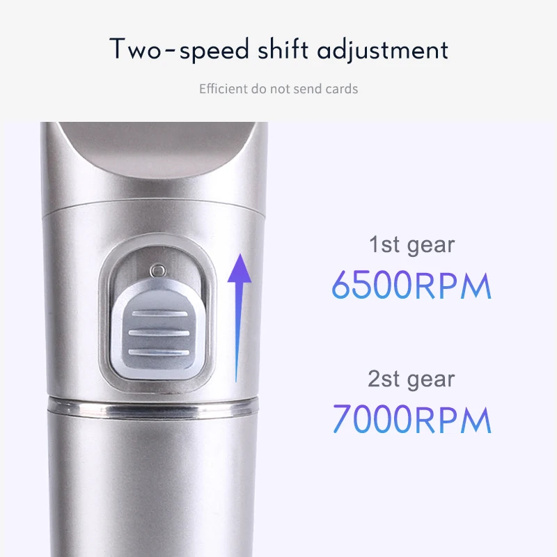 Профессиональный светодиодный триммер для волос электрический перезаряжаемый