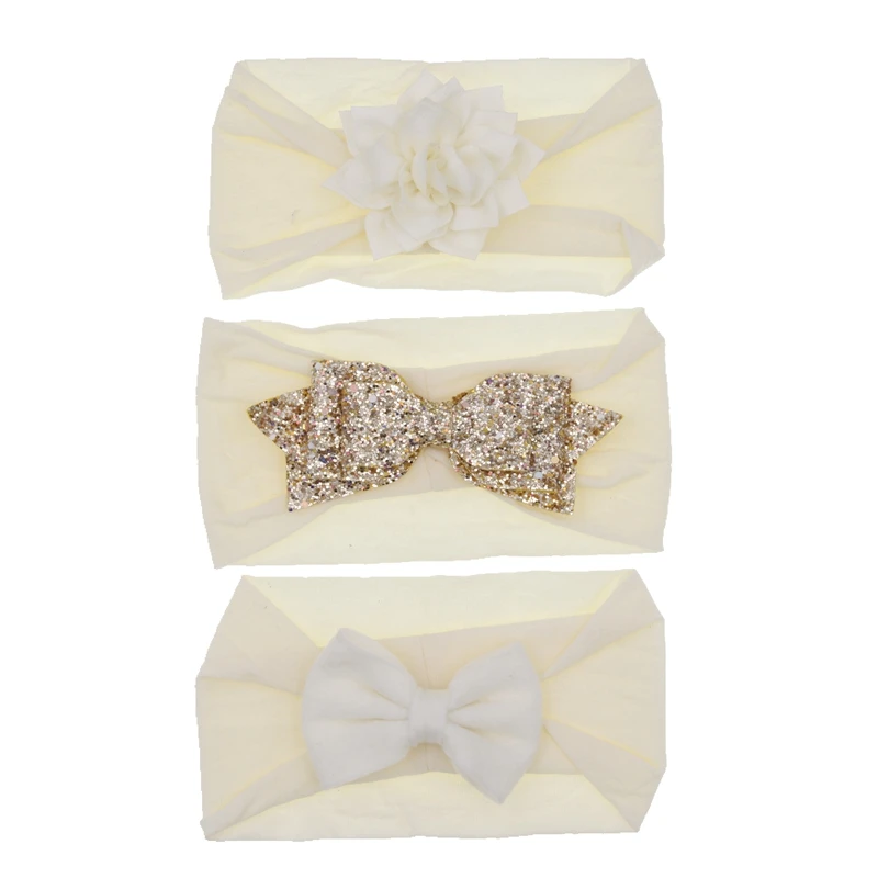 Украшение для детей повязка на голову малышей нейлоновая лента с эластичной