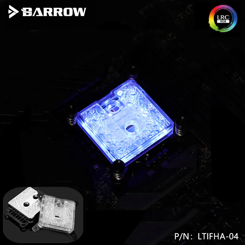 

Barrow водяное охлаждение центрального процессора, блок центрального процессора для AMD AM4 LRC 2,0 5V 3P