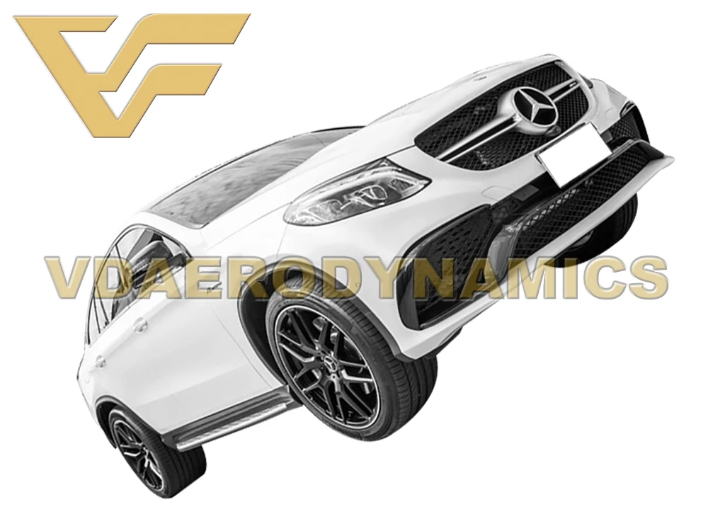 Подходит для 15-19 Benz W166 C292 GLE300 GLE350 GLE500 Coupe VAD GLE63 полный корпус комплект передний
