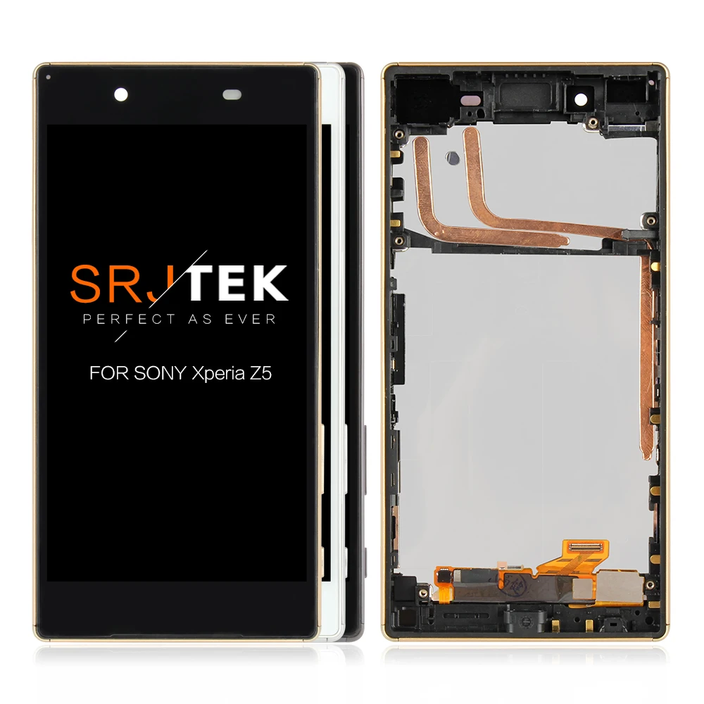 Оригинальный сенсорный ЖК экран для SONY Xperia Z5 дисплей дигитайзер в сборе E6653 E6603 E6633