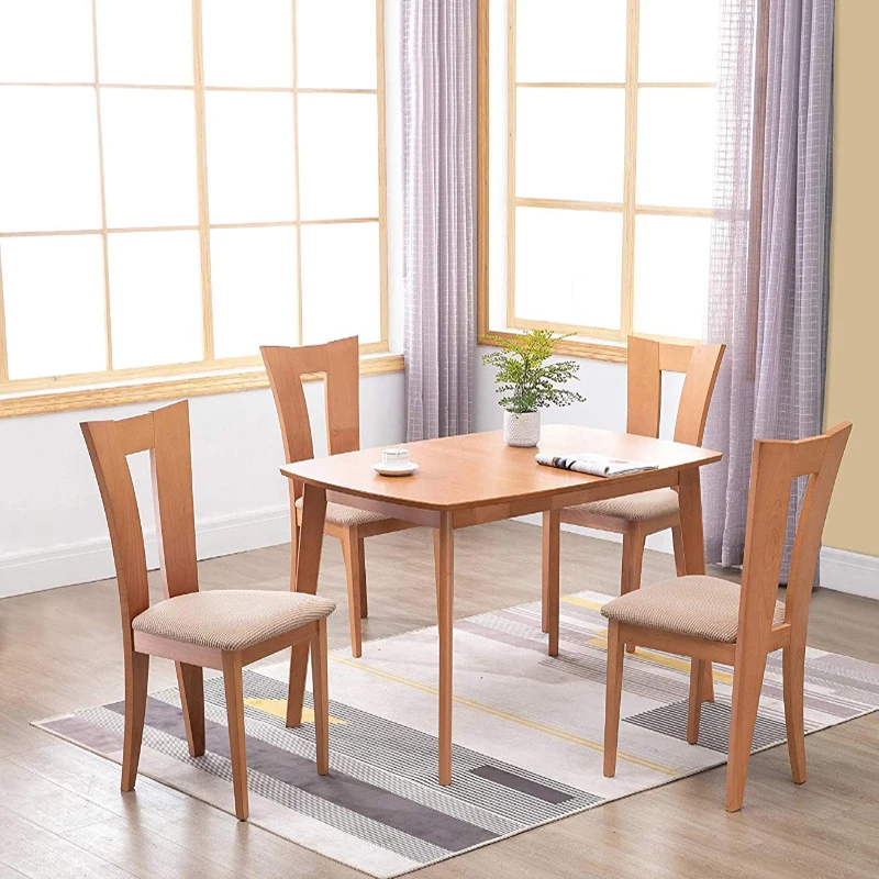

Jacquard Spandex Dining Room Chair Seat Covers,Removable Washable Elastic Cushion Covers for Upholstered Dining Chair Banquet