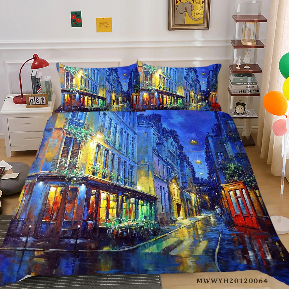 

Hot Sale 3D Bedding Set Child Duvet Cover Set Beautiful Luxury 2/3 Pcs Modern Home Bed Set Pillowcase