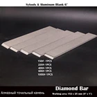 Алюминиевая пустая алмазная пластина точильного камня набор 6 