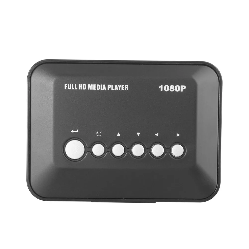 1 компл. 1080P ТВ видео SD MMC RMVB MP3 HD USB HDMI Мультимедийный Видео плеер коробка Новый