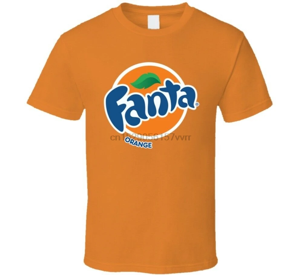 Fanta лучшая оранжевая футболка с надписью газировки |
