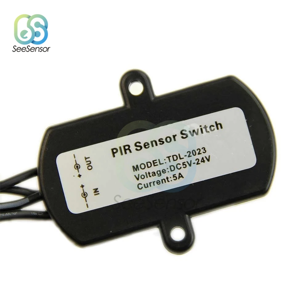 Инфракрасный переключатель с PIR датчиком Белый/Черный Модуль переключения для