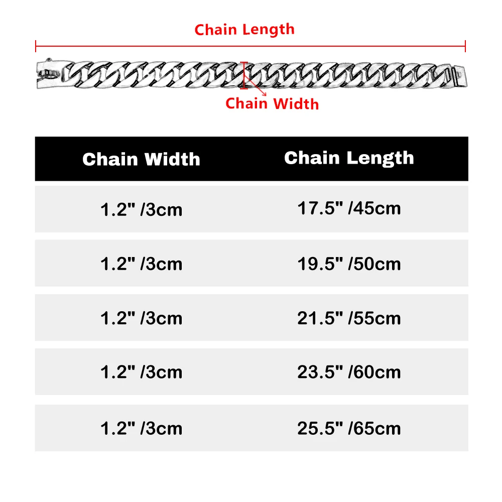

Dog Chain Collar Strong Metal Stainless Steel Pet Dog Training Collar For Medium Large Dogs Pitbull French Bulldog Show Collar