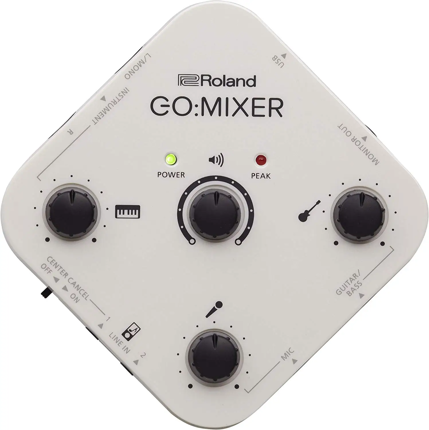 

Roland go mixer smartphone mixer white Live sound card
