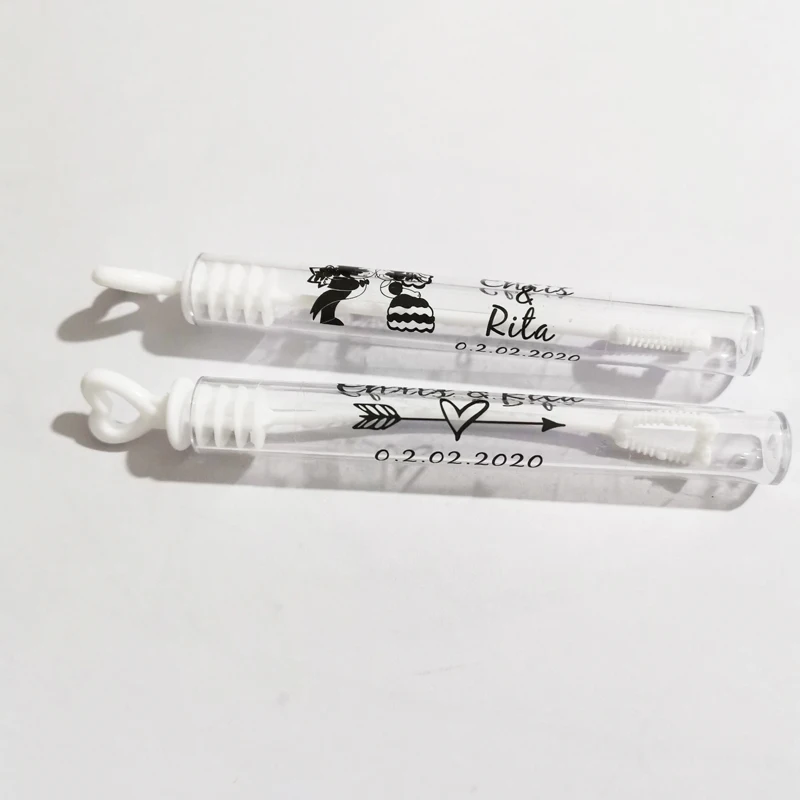 100 шт. Персонализированные Свадебные украшения пузырь наклейки этикетки мыльные