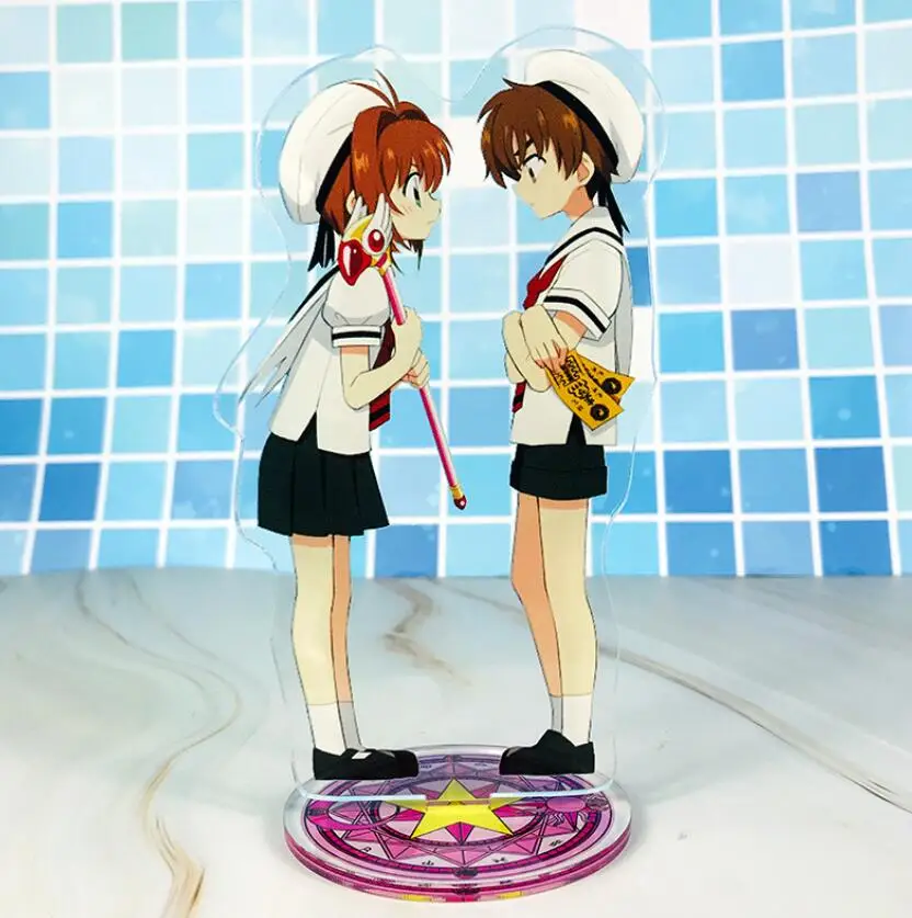 Аниме Card Captor Sakura КИНОМОТО Li сяоран фигурка на акриловой подставке настольное